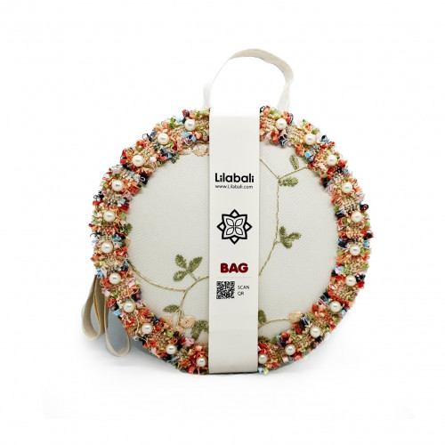 Flower Sweet Lace Round Crossbody Small Shoulder Bags