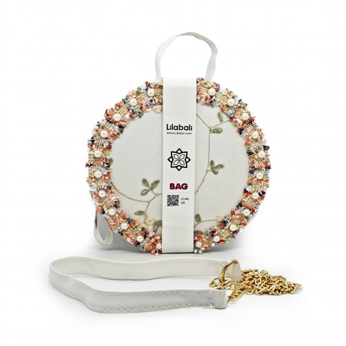 Flower Sweet Lace Round Crossbody Small Shoulder Bags