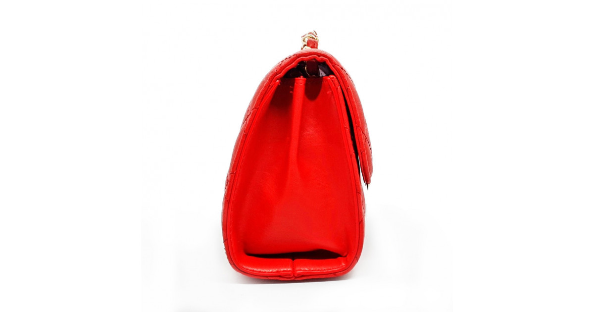 Red Ultra Fire Retro Wide Shoulder strap Bag