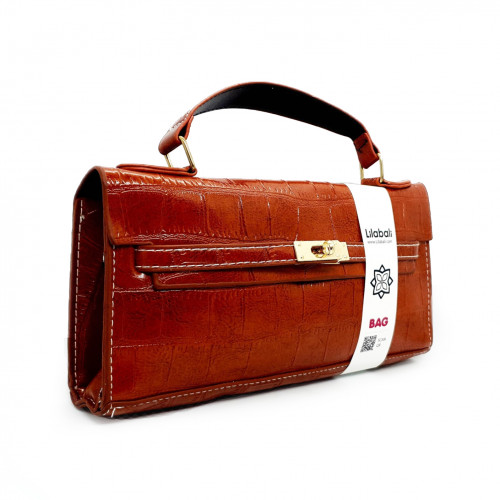 Stone Pattern Soft Handbag