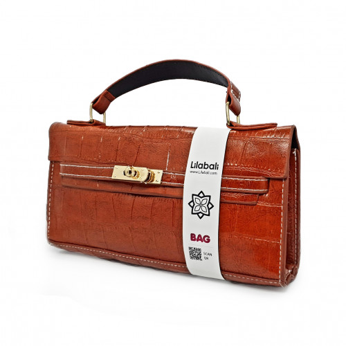 Stone Pattern Soft Handbag