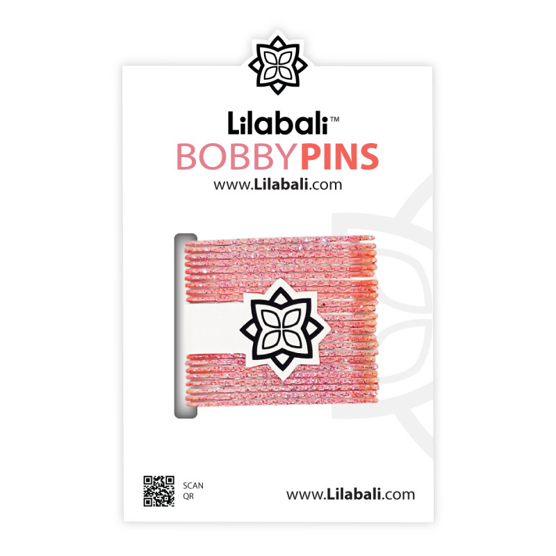 Bobby Pins Sparkly Pink