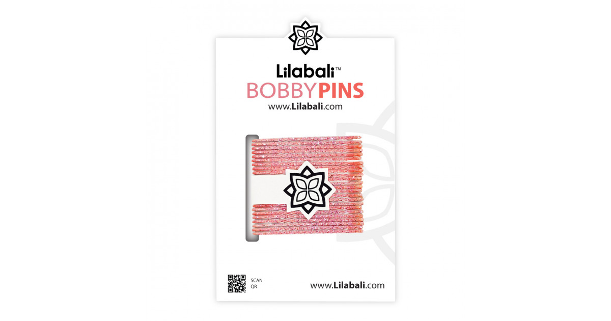Bobby Pins Sparkly Pink