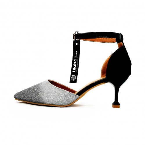 Glittery Pointed Toe Party High Heels Shoes