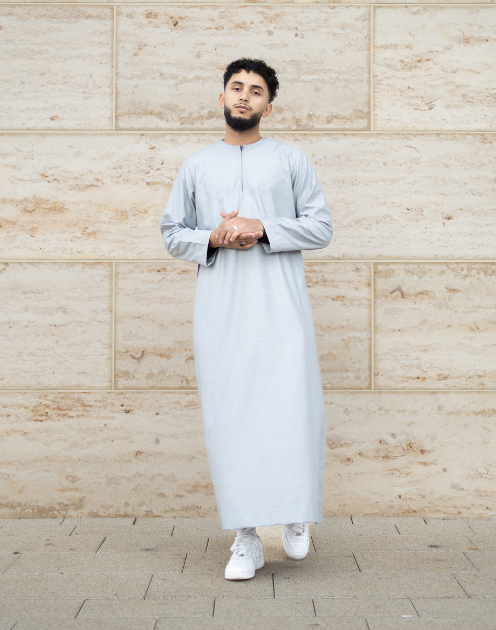 Light Grey Emirati Thobe