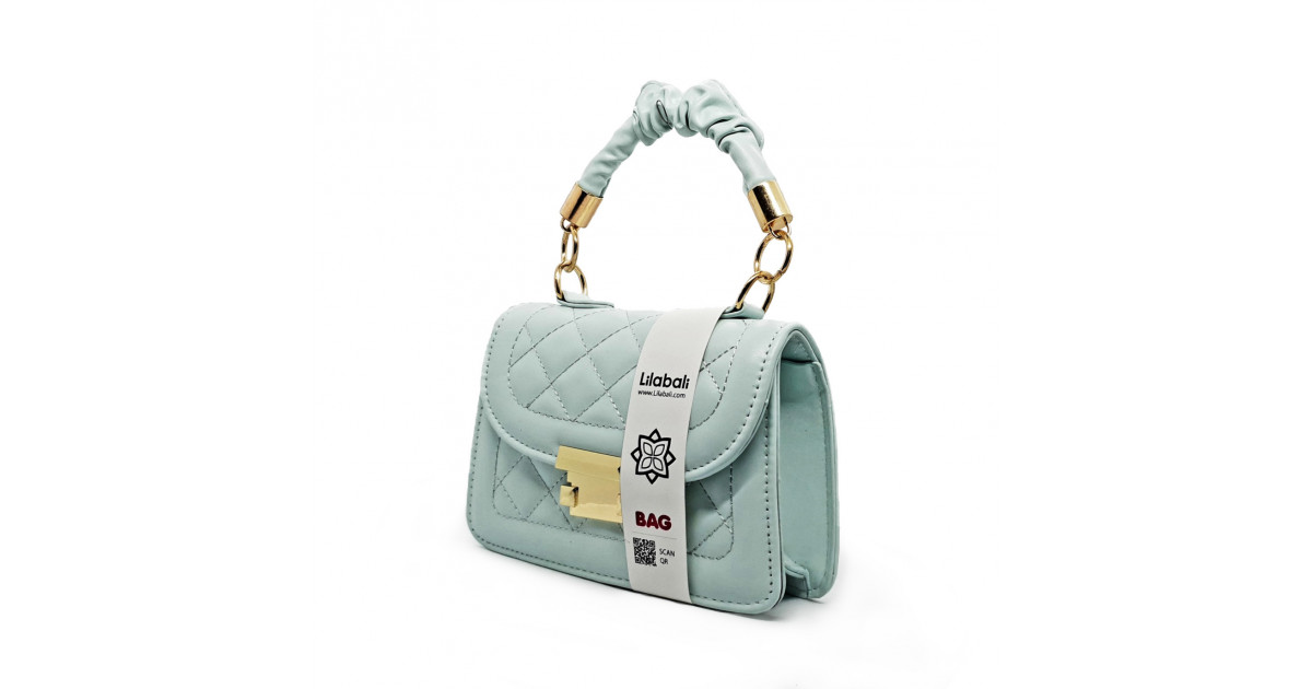 Mint Hand held One Shoulder Slant Straddle Bag