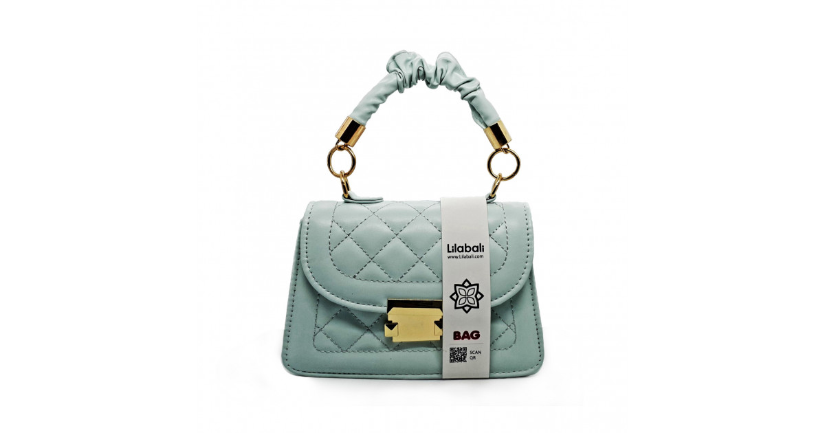 Mint Hand held One Shoulder Slant Straddle Bag