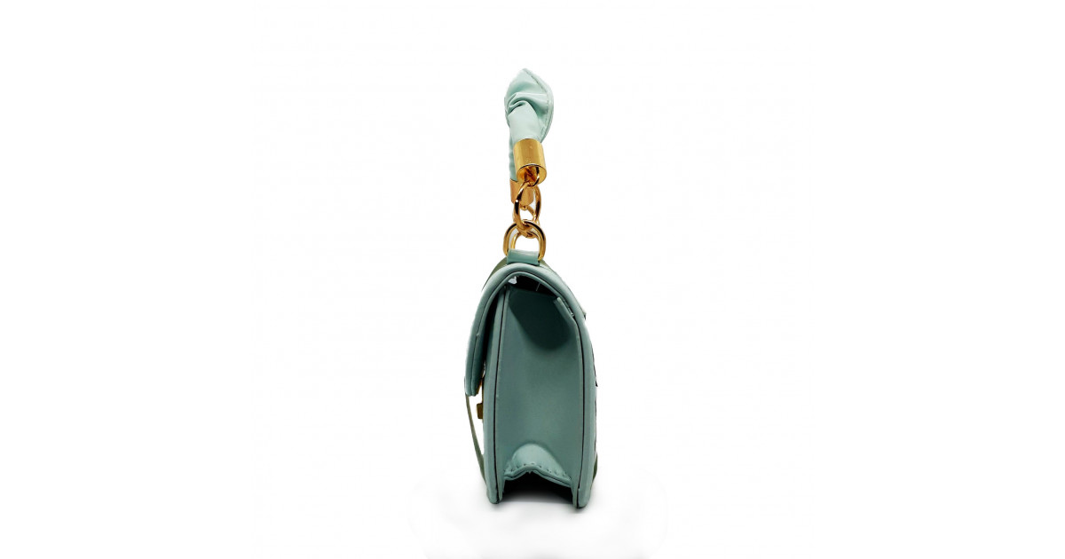 Mint Hand held One Shoulder Slant Straddle Bag