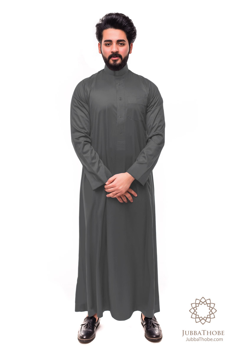 Dark Grey Arab Jubba