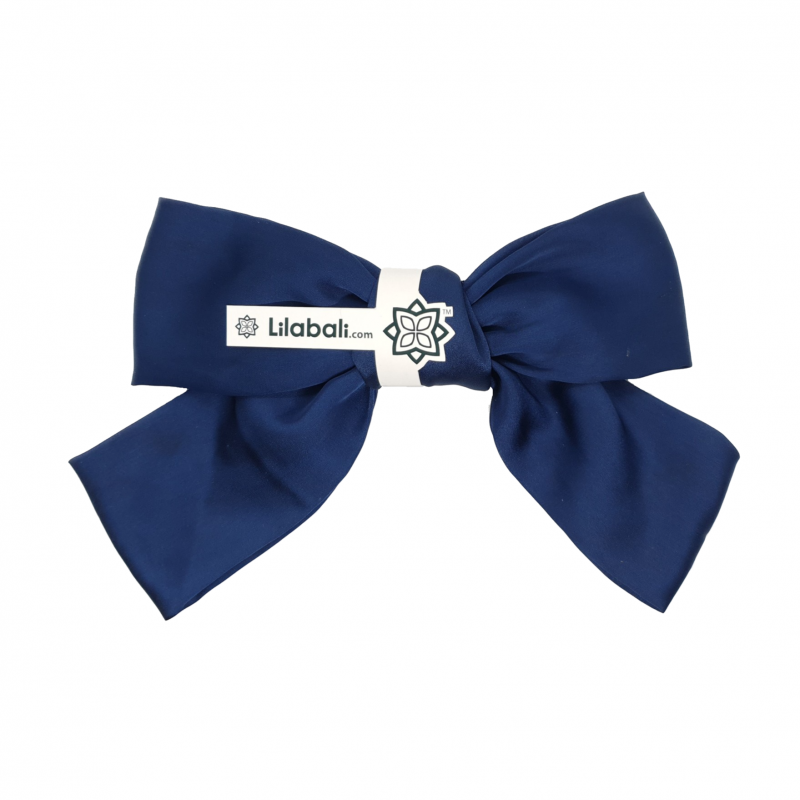 Blue Bow Hairclip Big