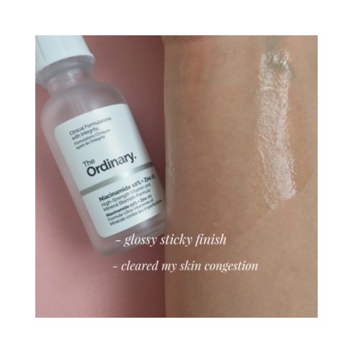 The Ordinary Niacinamide 10% + Zinc 1% Facial Serum 30ml