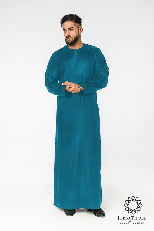 Omani Sky Blue Thobe