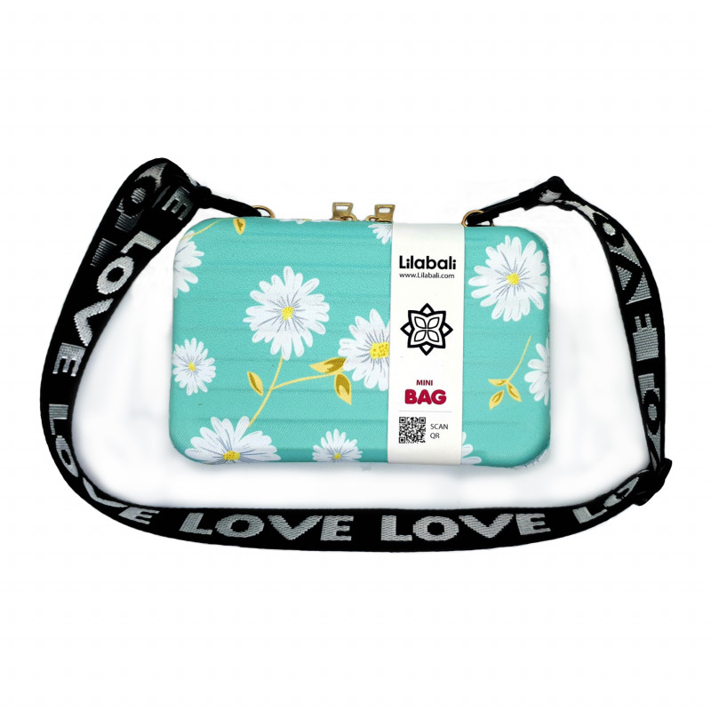 Paste Daisy Flower Cross Body Bag