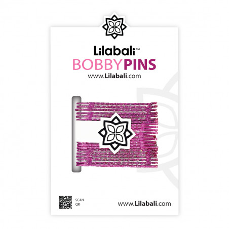 Bobby Pins Sparkly Violet