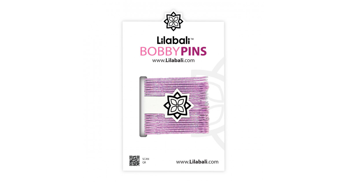 Bobby Pins Sparkly Light Pink