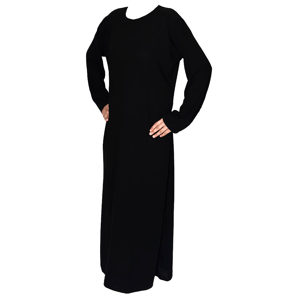 Womens Black Plain Abaya Jilabab