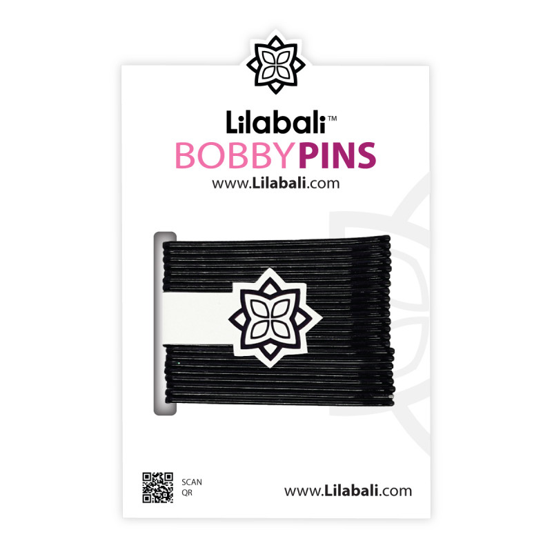 Bobby Pins Black Big