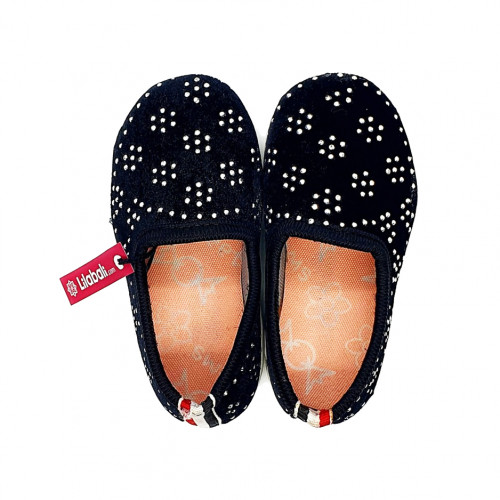 Black BABY GIRLS SHOE WITH STUD