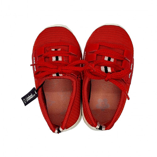 Red Baby Shoe With Lace