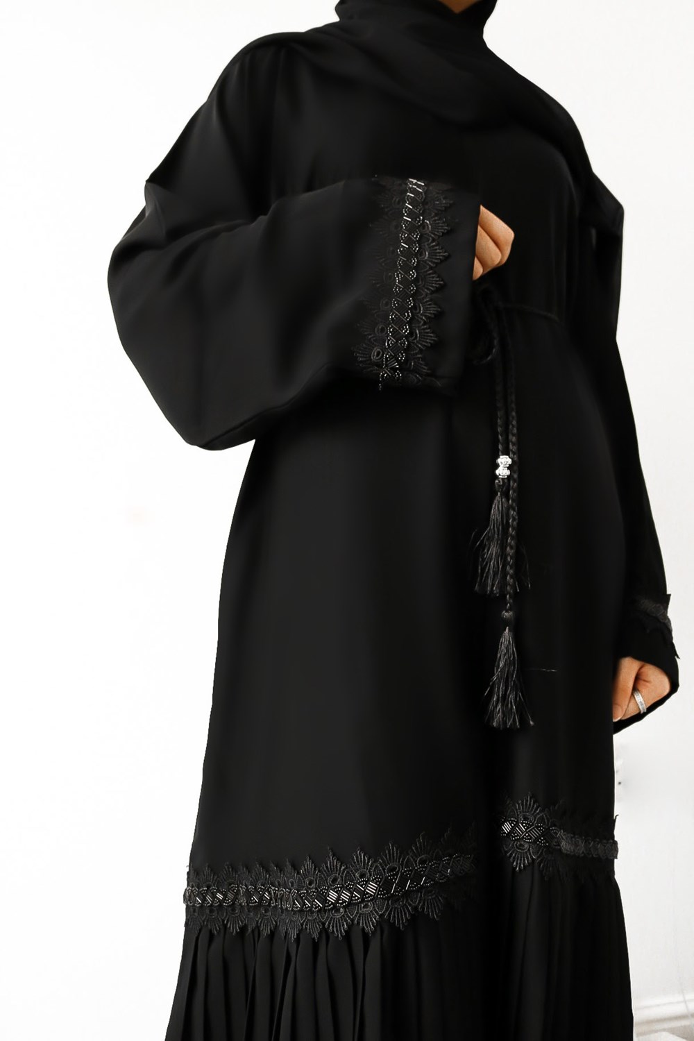 Pleated Abaya