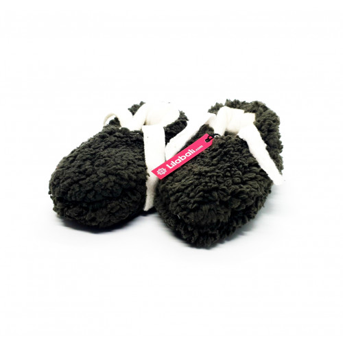 Winter Plush Shoe Olive