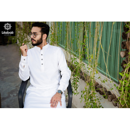 White Plain Panjabi
