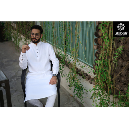 White Plain Panjabi