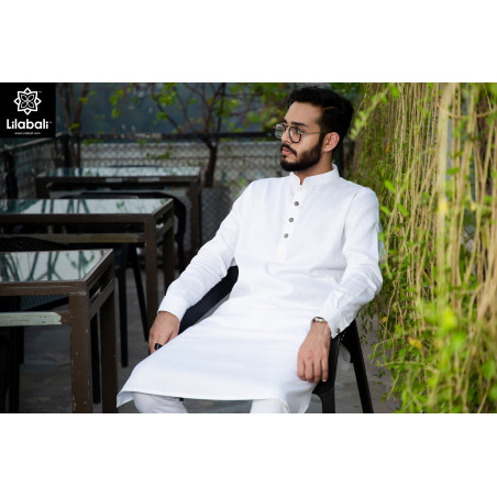 White Plain Panjabi