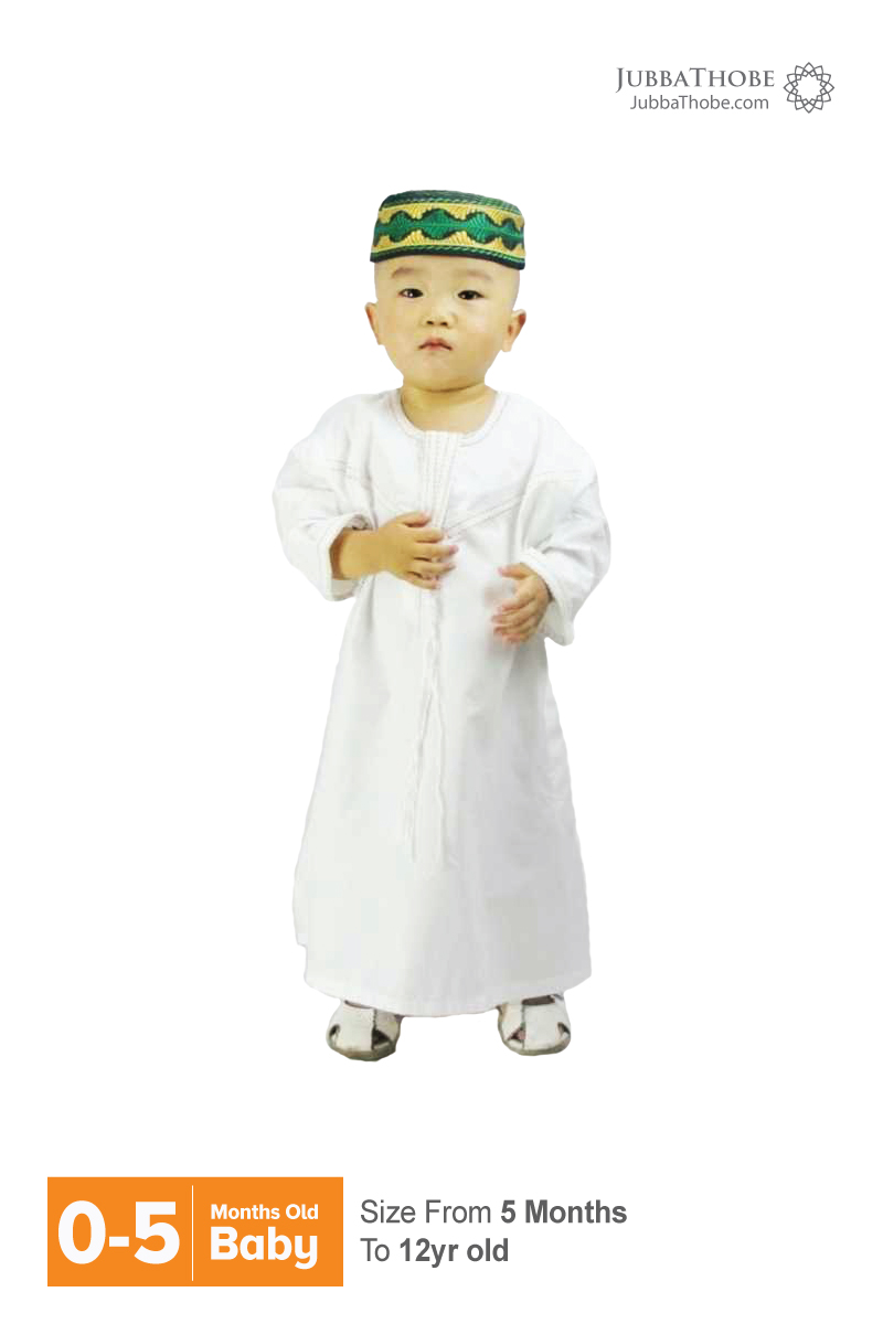 Omani Shaikh Thobe With Tassel
