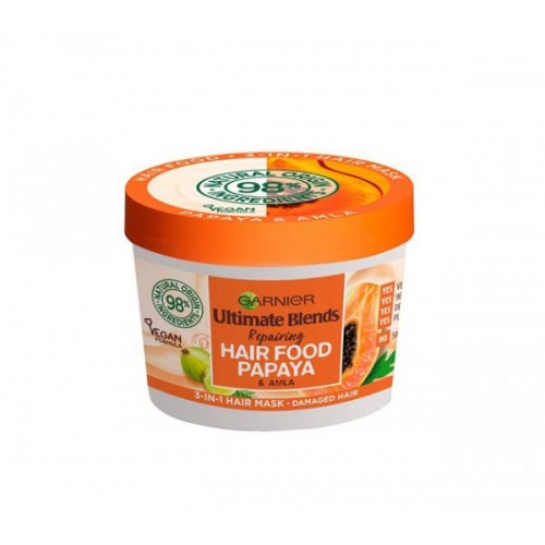 Garnier Ultimate Blends Hair Food Papaya Hair Mask 390ml