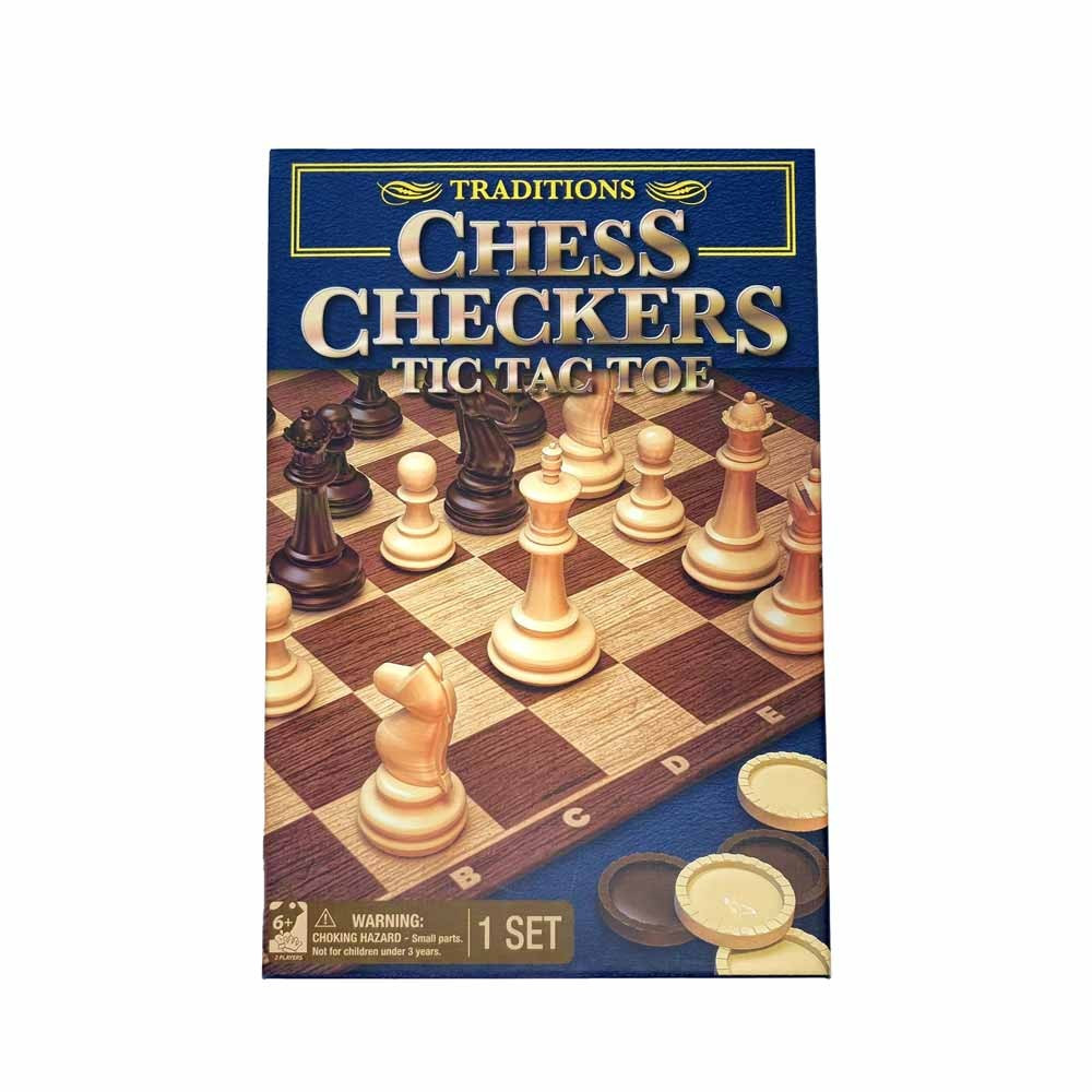 Chess Checkers Tic Tac Toe