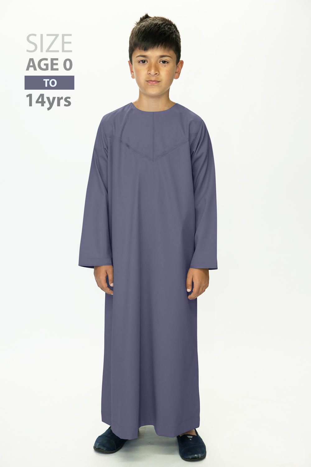 Boys Purple jubba