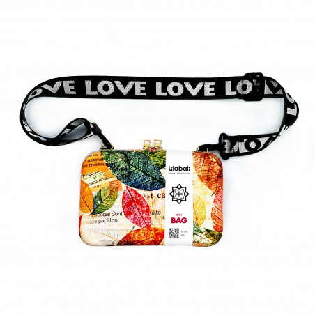 Leafy Design Ladies Cross Body Bag