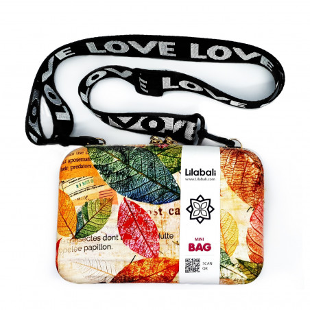 Leafy Design Ladies Cross Body Bag