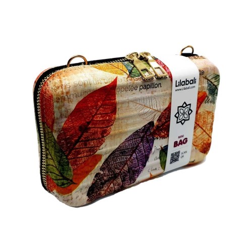Leafy Design Ladies Cross Body Bag