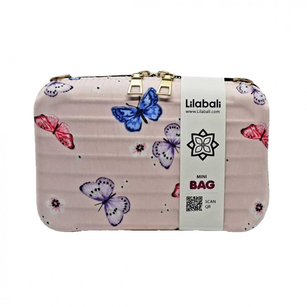 Butterfly Design Ladies Cross Body Bag