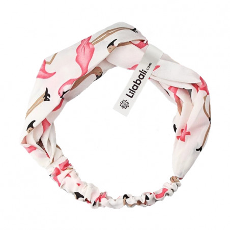 Flemingo Cross Hair Band white