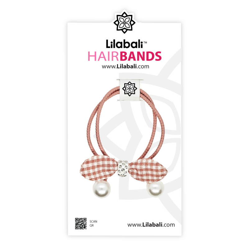 Leafy Pearl Band - Brown