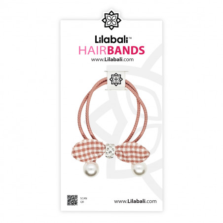 Leafy Pearl Band - Brown
