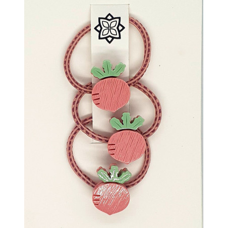 Pink - 3 X Turnip hairband