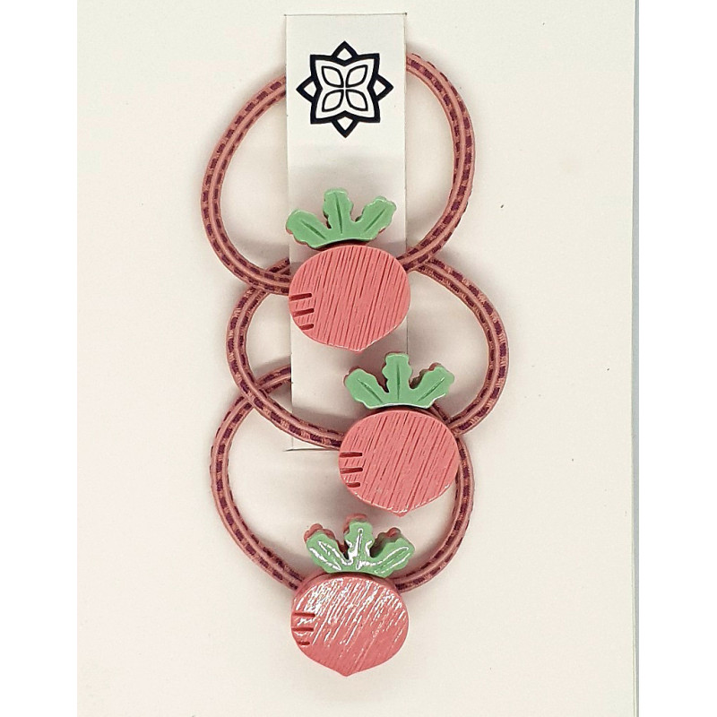 Pink - 3 X Turnip hairband