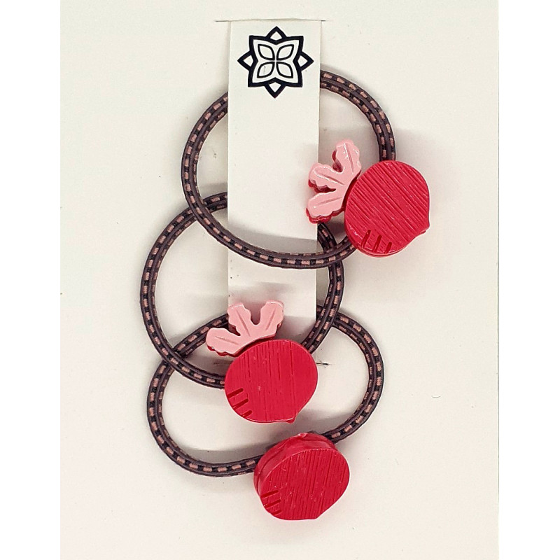 Red - 3 X Turnip hairband