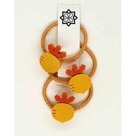 Yellow - 3 X Turnip hairband
