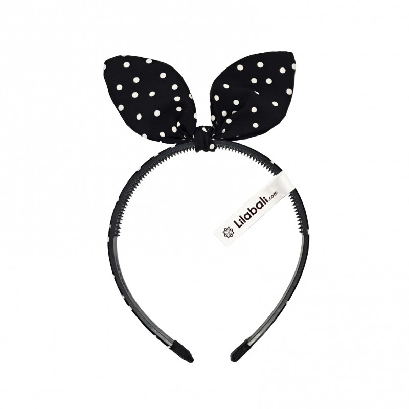 Black Polka Dot Band