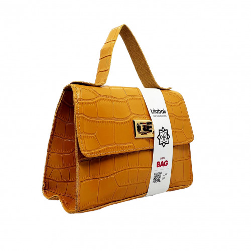 Yellow Mini Cross Body Bag