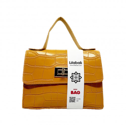 Yellow Mini Cross Body Bag