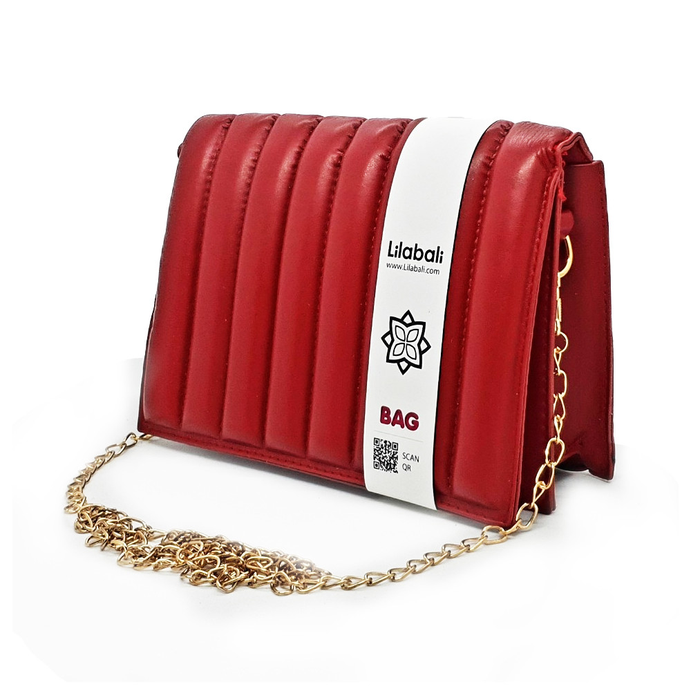 Vampire Red Stripe Pattern Shoulder / Crossbody Bag