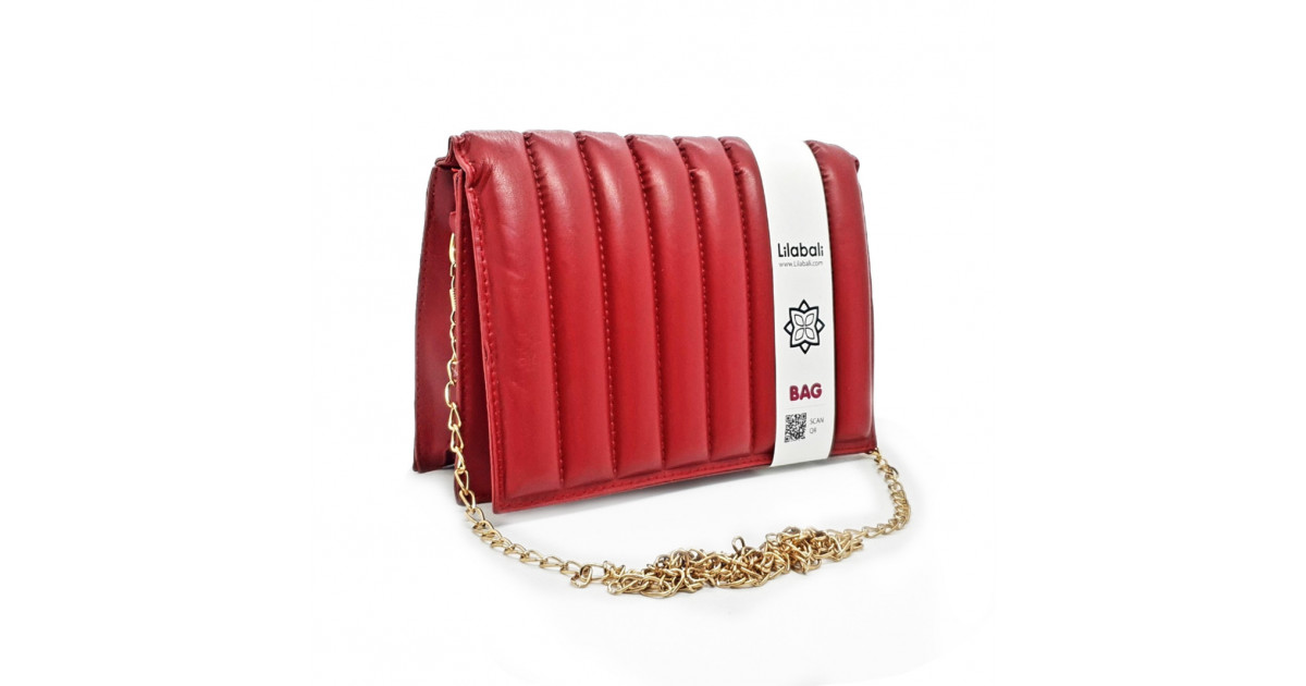 Vampire Red Stripe Pattern Shoulder / Crossbody Bag