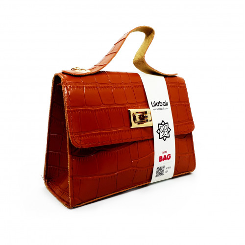 Brown Mini Cross Body Bag