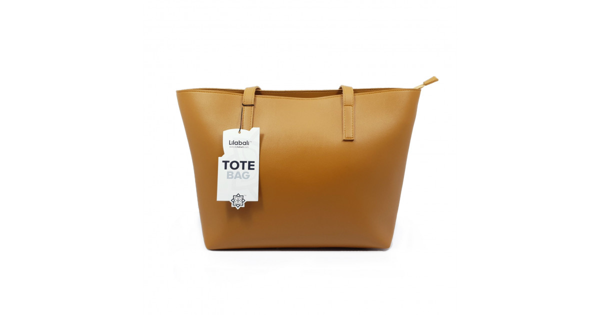 Beige Office Bag